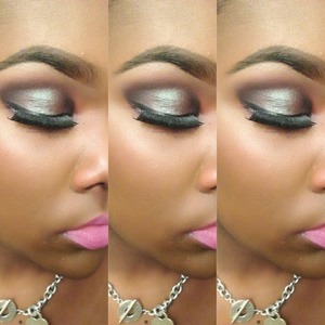 After a day at working for sephora :) Check me out on Instagram @50shadesofface @mekoalexus! 