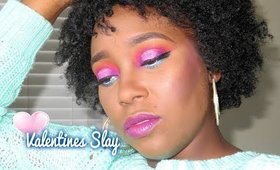 Valentines Slay Collaboration makeup tutorial