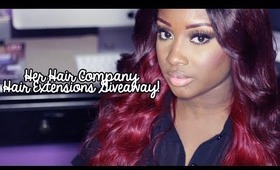 $500 Hair Extensions Giveaway | Her Hair Company