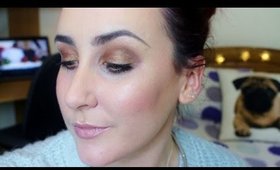 Shimmering Bronzed eyes using the CARGO Vintage Escape Fall Eye Shadow Palette