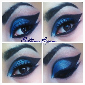 Blue and black wing eyes.  