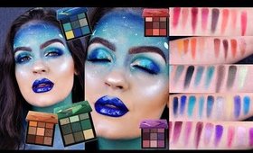 Moonlight Makeup | Huda Beauty  Precious Stones OBSESSIONS Palettes Swatches, Review, & Tutorial