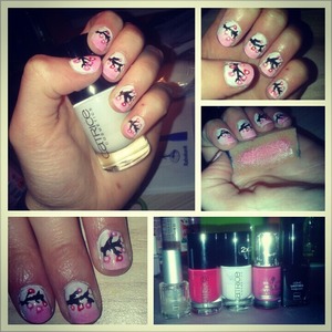 cherry blossom.nail art