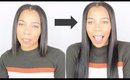 How to Clip in Hair Extensions | Short To Long Hair Instanly lol