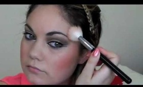 ♡Hunger Games ''Girl On Fire'' Inspired Makeup Tutorial