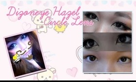 ❤ Circle Lens Review: Dizoneye Hazel Lenses Sponsored by Lensvillage ❤