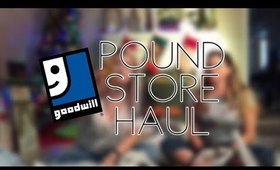Pound Store Haul | Goodwill | December 2, 2017