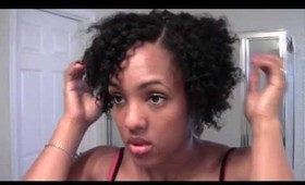 35 Natural Hair Style: Flat Twist Out