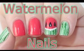 Watermelon Nail Art Tutorial