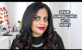 GRWM: Sunday Lunch  With Hubby (Makeup + Outfit) || Snigdha Reddy