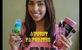 August Favorites 2013 (Hair,skin care,& Random)