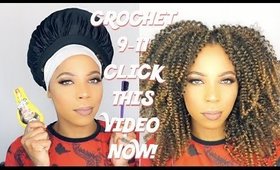 how to maintain your curly crochet braids! Long lasting protective style