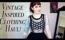 Victorian/Gothic Vintage Inspired Clothing Haul! Shiv's Style.