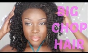 4B/4C Hair Extensions!! FT. BIG CHOP HAIR