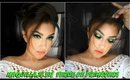 Maquillaje en VERDE de Primavera (platicando)/ GREEN spring makeup tutorial | auroramakeup
