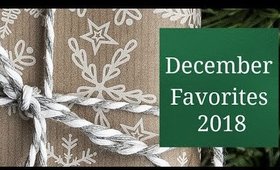 December 2018 Favorites