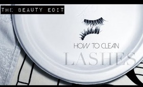 How to Clean False Eyelashes | Kalei Lagunero