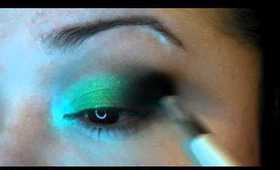 Green/Turquoise Smokey Eye Tutorial