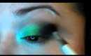 Green/Turquoise Smokey Eye Tutorial