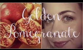 Everyday Makeup Inspiration | Golden Pomegranate