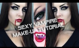 Sexy Vampire Makeup Tutorial - Vampire Diaries