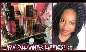 Favorite Fall & Winter Lipsticks | Shawnte Parks