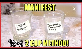 Use The TWO CUP Method To Manifest Anything You Want! │ Law Of Attraction