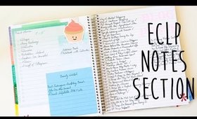 How I Use My Erin Condren Life Planner Notes Section