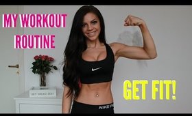 Fitness workout routine!  // www.stina.blogg.no