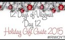 Holiday Gift Guide - Vlogmas