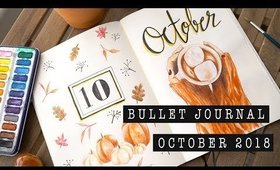 OCTOBER 2018 BULLET JOURNAL SETUP | ANN LE