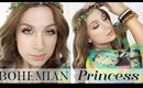 • Bohemian Princess - makijaż na koncert, piknik, wakacje || KATOSU •