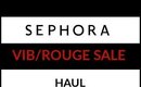 Sephora VIB/Rouge Sale Haul 2020