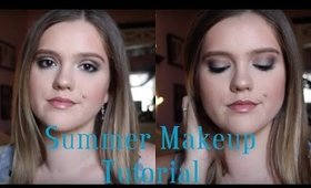 Summer Makeup Tutorial: Soft Blue Tones - Makeup by K-Flash