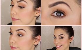 Natural Spring Eye Makeup ft. Tartelette In Bloom