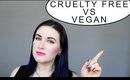 What's the difference between cruelty free and vegan?