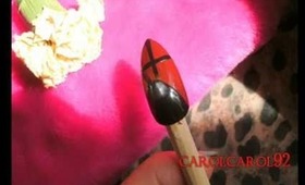 Lady Gaga JUDAS Nail TUTORIAL