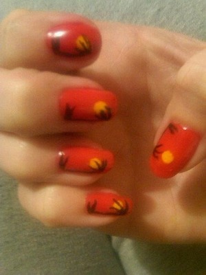 All painted freehand 