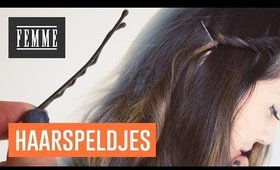 Zo kun je je haarspeldjes makkelijker gebruiken - FEMME