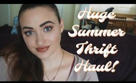 HUGE SUMMER THRIFT HAUL TO RESELL ON POSHMARK AND EBAY! | Part 3