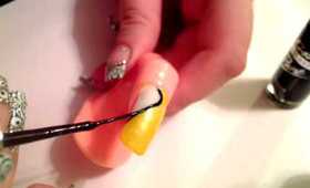 Dizzy Busy Bee Nail Art Tutorial