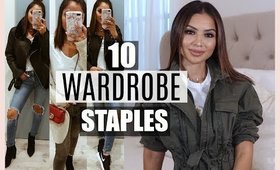 TOP 10 BASICS YOU NEED IN YOUR CLOSET FOR FALL  | S1 EP1 Diana Saldana