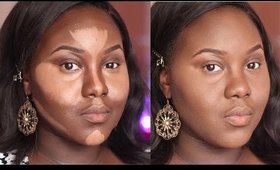 Highlight and Contour | Dark Skin | Updated Routine | Chanel Boateng