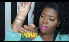 Highlighter Palette Review: Lemonade Palette By Lena Lashes