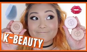 Trying Korean Beauty Products + Microfiber Sponge