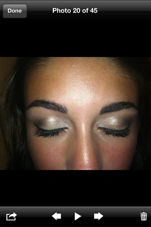 used naked 2 palette, smoked edges:)