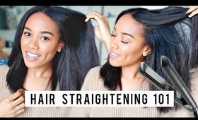 8 Tips for Straighter Hair | Flat Ironing Tips + Technique