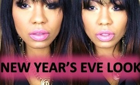 New Year's Eve Makeup Tutorial + OMBRE Hair + SPECIAL Guest:) & Collab with 101LadyT