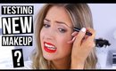 Get Ready with Me || Testing NEW Luxury Makeup + First Impressions