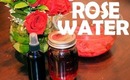 ✿ DIY How to Make ROSEWATER, Homemade Facial Toner, Setting Spray, Facial Steam ✿